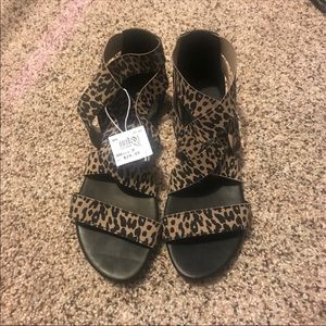 Cheetah Print Sandals! Brand New!
